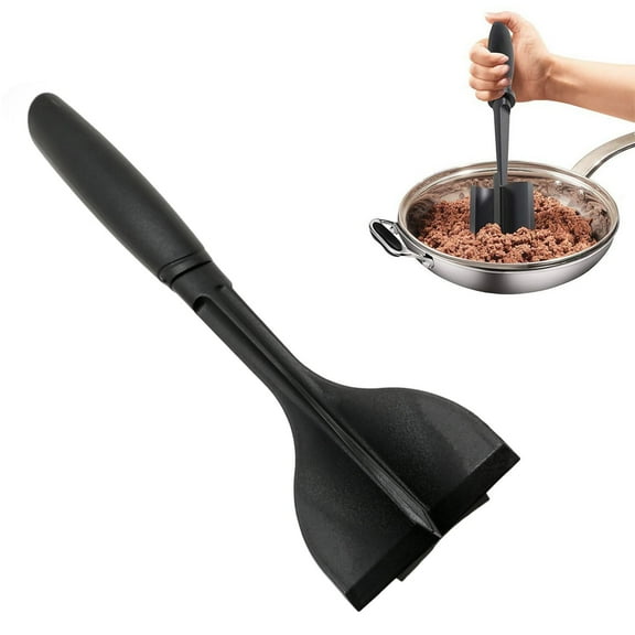 Hohaski Meat Chopper Cooking Scraper Grinder Masher Meat Chopper Kitchen Tool
