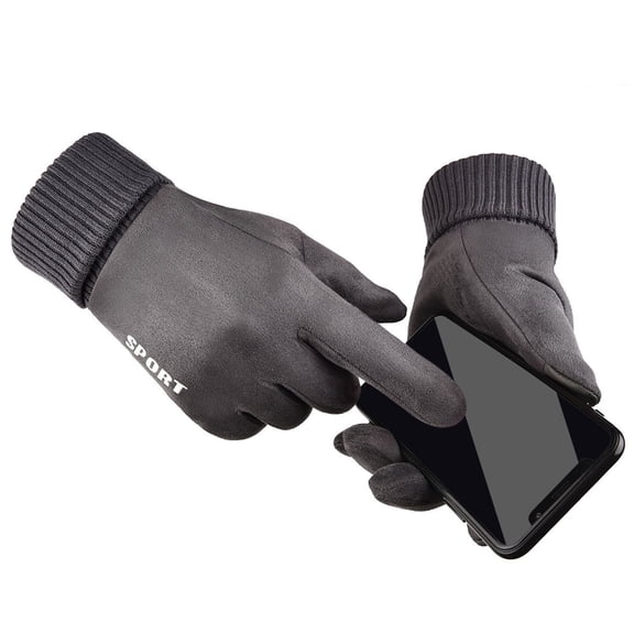 Feledorashia Hohaski Men Winter Gloves Warm Touchscreen Gloves Windproof Gloves for Men Outdoor Activities Home Decor Collection