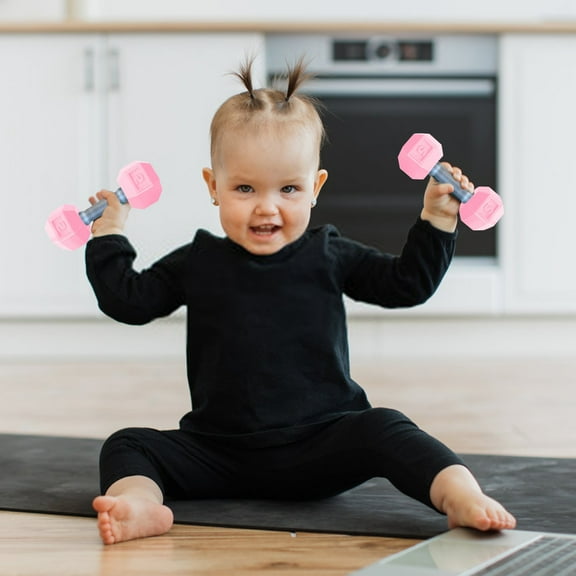 Hohaski Mini Dumbbell 's Fitness Toy for Fun Exercise and Active Play