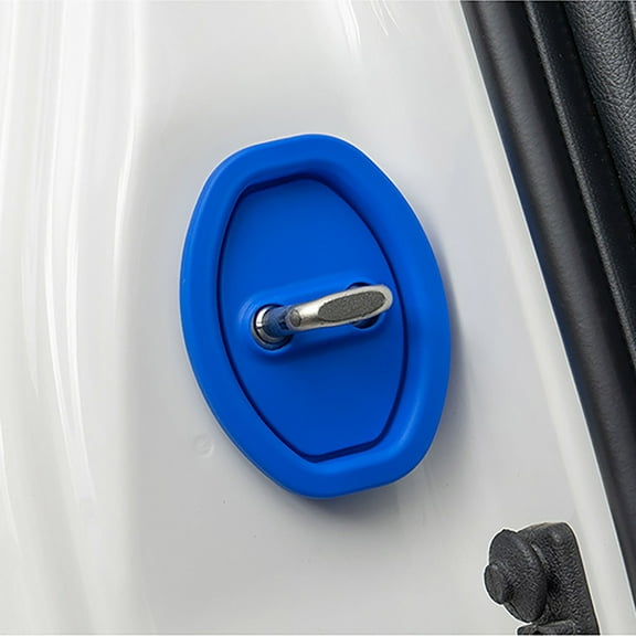 Hohaski Mini Flower Car Aromatherapy Clip Accessories - 4pcs Car Door Protective Cover, Enhance Your Car's Interior Décor and Aroma!