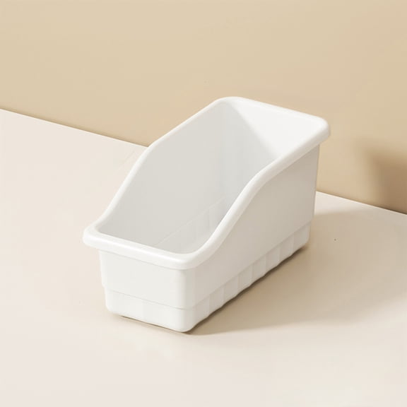 Hohaski Multi Functional Storage Box with Pulley for Cabinet Bathroom and Home Organization Moving Cart