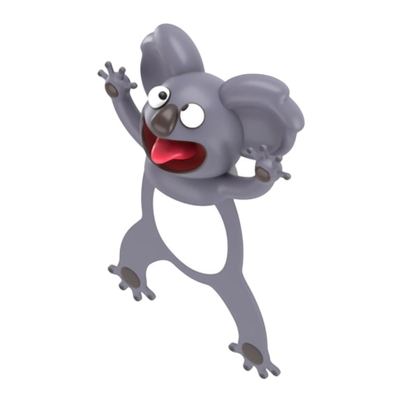 Feledorashia Hohaski Three Dimensional Bookmark PVC Cute Funny Bookmark Toy forReading and School Home Decor Collection