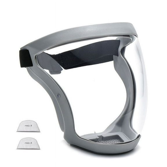 Hohaski Transparent Full Face Protective Mask - Ultimate Safety Gear with Anti-Fog Features for Clear Vision and Comfort, Ideal for Daily Use.