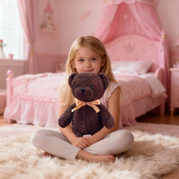 Hohaski Valentine's Day Teddy Bear Cuddly Toys Cute Rag Doll Activities Gift Doll Plush Animal