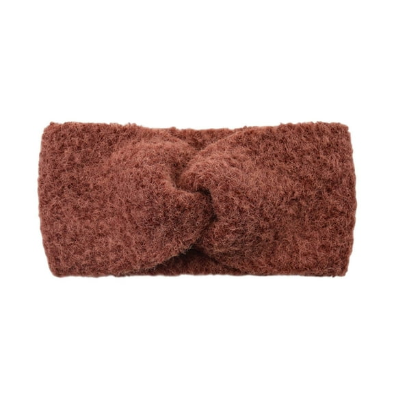 Hohaski Winter Warm Knit Headband Stylish Versatile for Everyday Hair Tying Headband Hair Accessory Ear Warmer