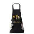 thumbnail image 1 of Hohaski Wipable Apron Suitable for Women's Fashionable Home Kitchen Cute Japanese Cooking Apron Work Clothes, 1 of 1
