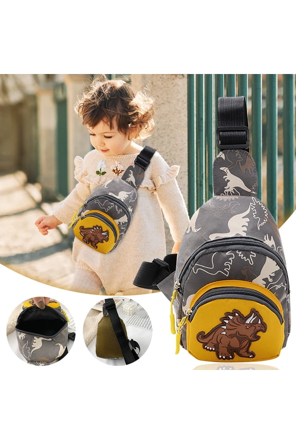 s Waist Dinosaur Messenger Bag Fashion 's Chest Bag Coin Purse Baby Bag