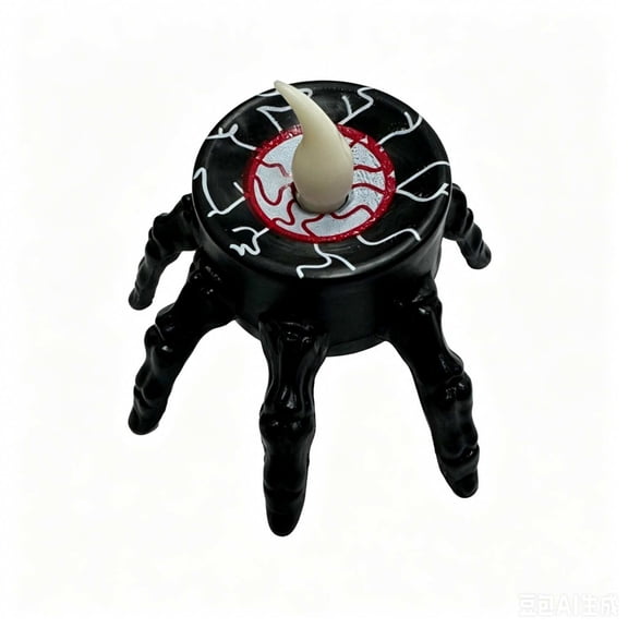 HohaskiFlameless Led Skeleton Hand Candle,Antique Halloween Spooky Nightlight For Haunted House Table,Tiered Tray Home Party Decor