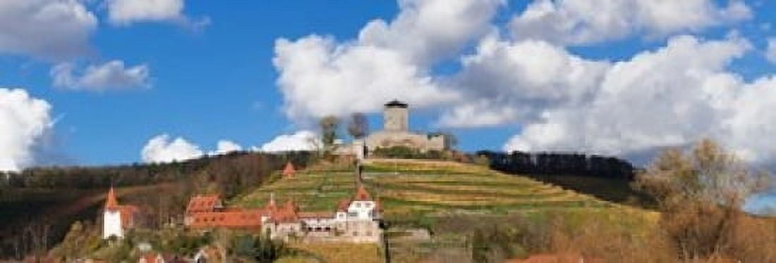 Hohenbeilstein Castle Baden-Wurttemberg Germany Canvas Art - Panoramic Images (36 x 12)