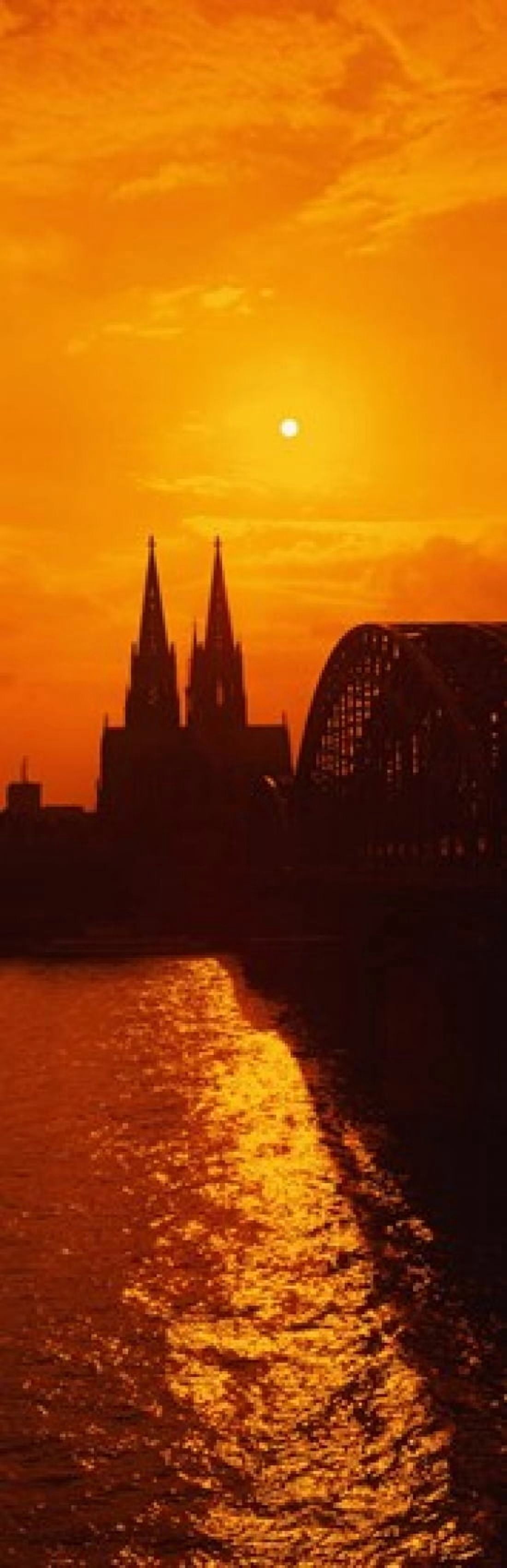 Hohenzollern Bridge Cologne Germany Canvas Art - Panoramic Images (36 x 12)