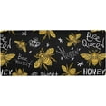 thumbnail image 1 of Hohey Bee with Queen Crown Large Gaming Mouse Pad Big Mousepad Mice Keyboard Mat with Non-Slip Rubber Base for Computer Laptop Home & Office, 31.5 X 15.7 inch, 1 of 6