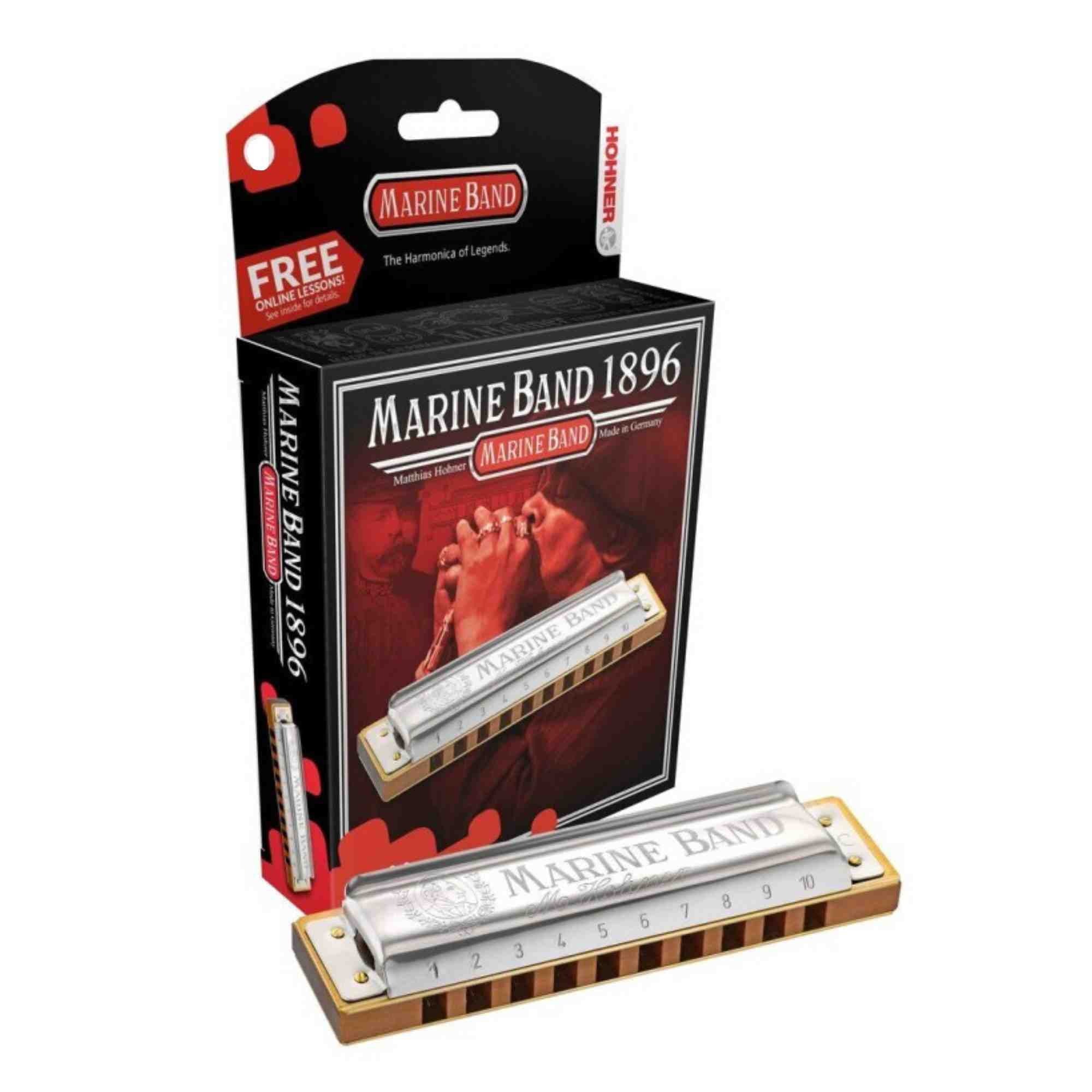 Hohner 1896 Marine Band Harmonica - Key of Ab