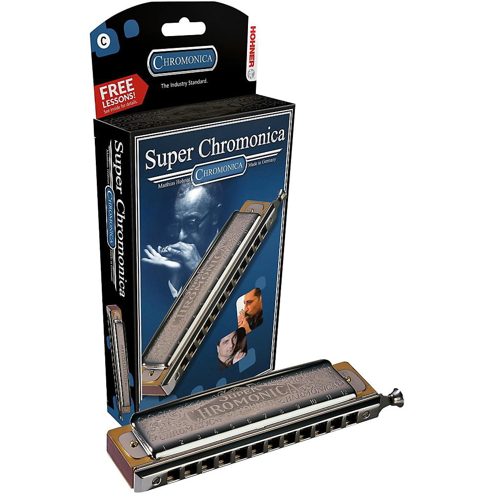 Hohner Super Chromonica 48/270 Chromatic Harmica, Key of G