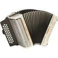 thumbnail image 1 of Hohner 3500FW Corona II Diatonic Accordion (FBEb Keys, Pearl White), 1 of 3