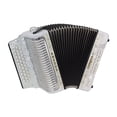 thumbnail image 1 of Hohner 3523FW Corona II Classic Accordion (FBEb Keys, Pearl White), 1 of 6