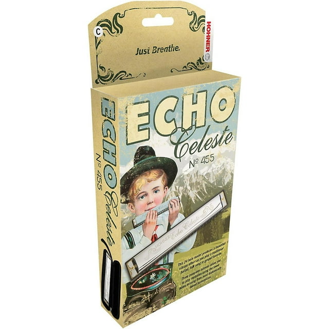 Hohner 455 Echo Celeste Tremolo Harmonica Key of C