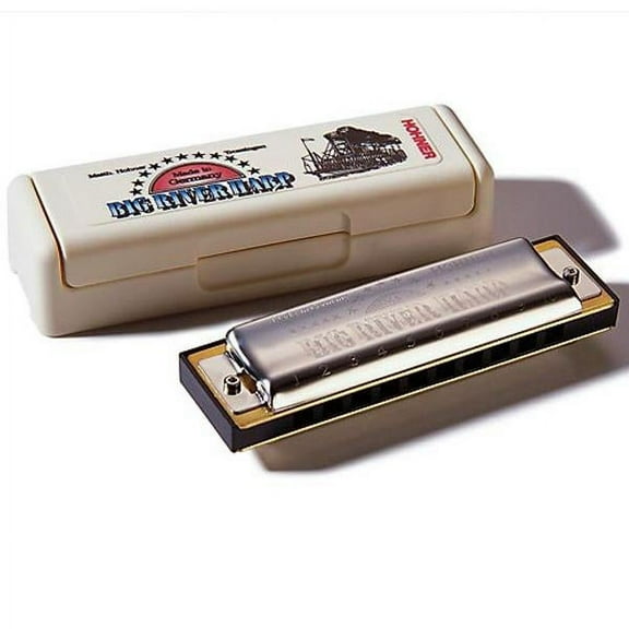 Hohner Big River Harmonica Boxed Key Of F#