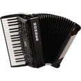 thumbnail image 1 of Hohner Bravo III 96 Accordion With Black Bellows Black, 1 of 6