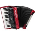 thumbnail image 1 of Hohner Bravo III 96 Accordion With Black Bellows Red, 1 of 6