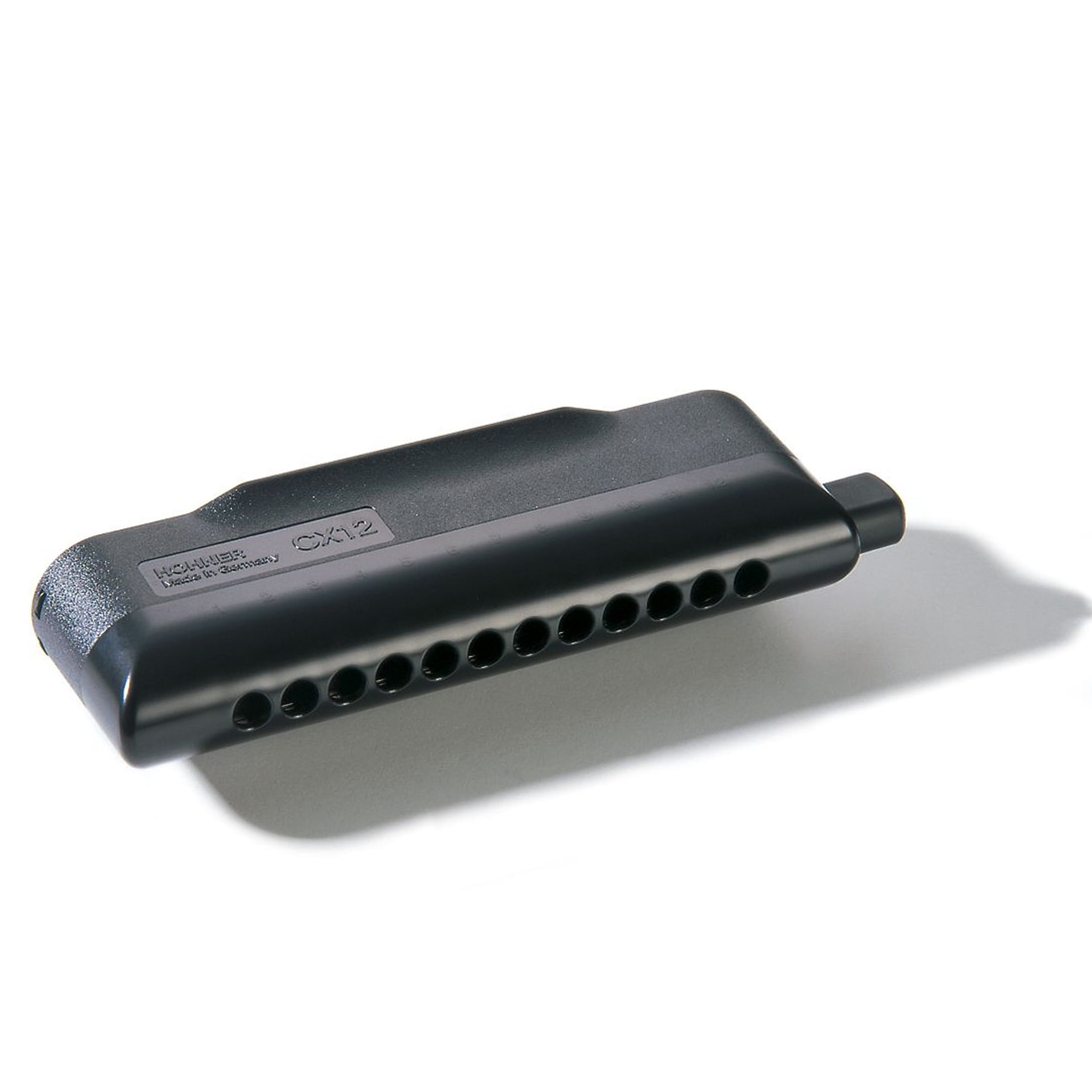 Hohner CX12 Chromatic Black Harmonica Key of B - Walmart.com