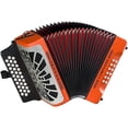 thumbnail image 1 of Hohner Compadre FBbEb with Gig Bag - Silver Grille Orange, 1 of 4