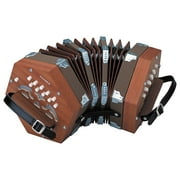 Hohner D40 Concertina Concertina Hohner 49-Key D40-G/C 40 Key Natural