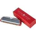thumbnail image 1 of Hohner Golden Melody Progressive Harmonica, Made in Germany - Key of C, 1 of 2