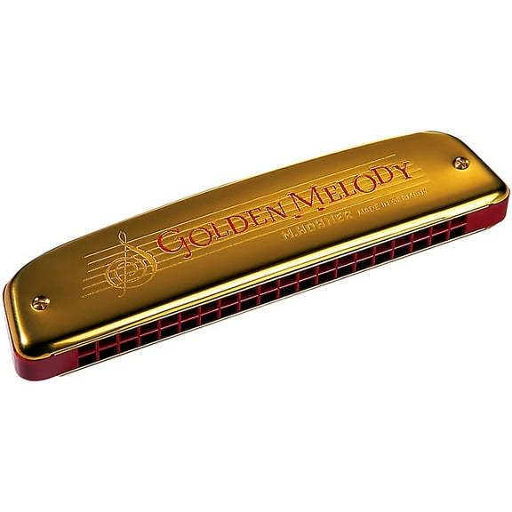 Hohner Golden Melody Tremolo Harmonica; Key of C (2416-C)