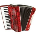 thumbnail image 1 of Hohner Hohnica 1305 Beginner 72 Bass Accordion Red, 1 of 9