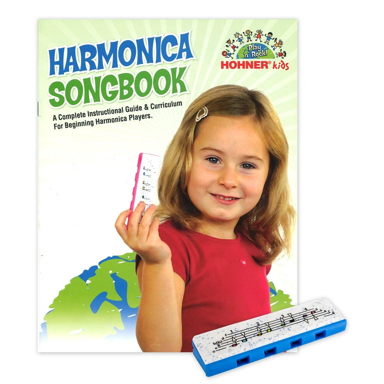 Hohner Kids Learn to Play Harmonica Package Harmonica with Songbook HOHPL106