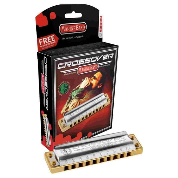 Hohner Marine Band Crossover, Boxed, Key of B
