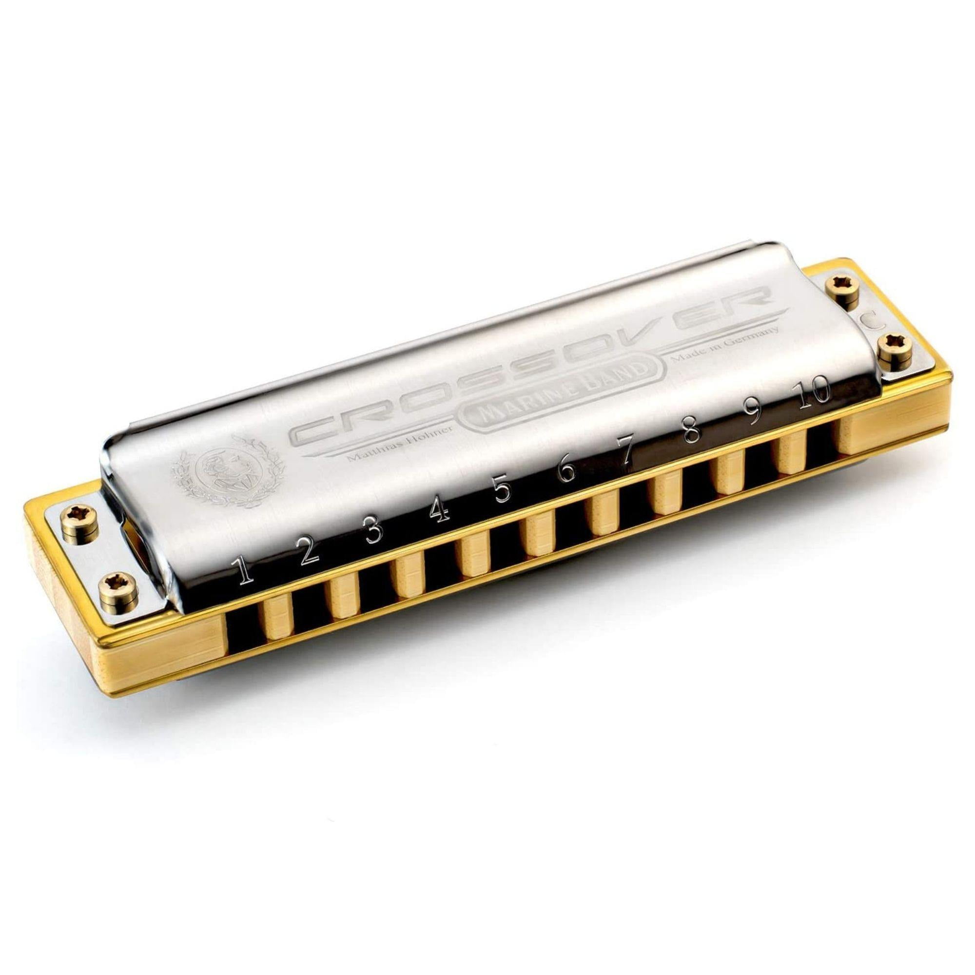 Hohner Marine Band Crossover Boxed Pack; Key of F# (M2009BX-F#)