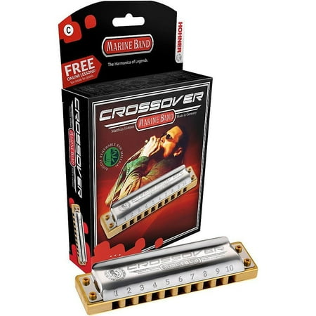 Hohner Marine Band Crossover Diatonic Harmonica - Key of G#