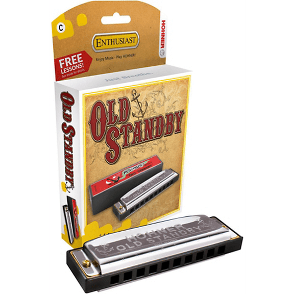 Hohner Old Standby Harmonica Enthusiast Key of Bb