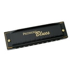 HOHNER Piedmont Blues 7 Harmonica Pack with Case, Stainless steel (PBH7)