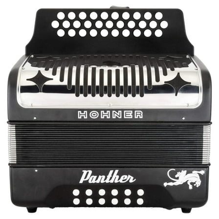 Hohner Panther 3-Row GCF Diatonic Accordion
