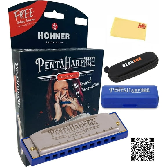 Hohner PentaHarp Harmonica - Key of C Minor w/ Case