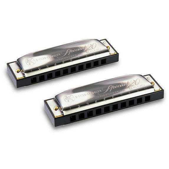 Hohner Progressive Series 560 Special 20 Harmonica 2-Pack G#