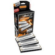 Hohner Special 20 Harmonica 3 Piece Pro Pack Keys of G,C,A