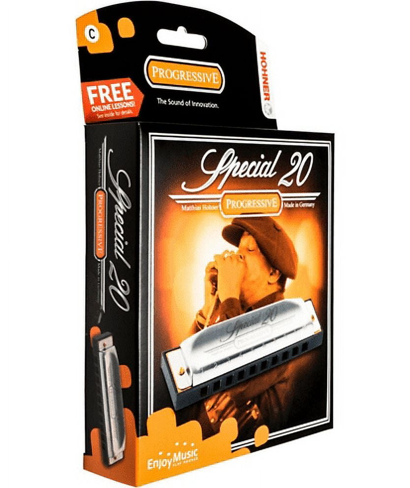 Hohner Special 20 Harmonica Boxed; Key of Bn (560PBX-B)