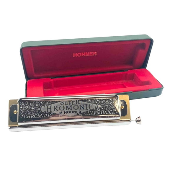 Hohner Super Chromonica 12 Hole Chromatic Harmonica Key Of E
