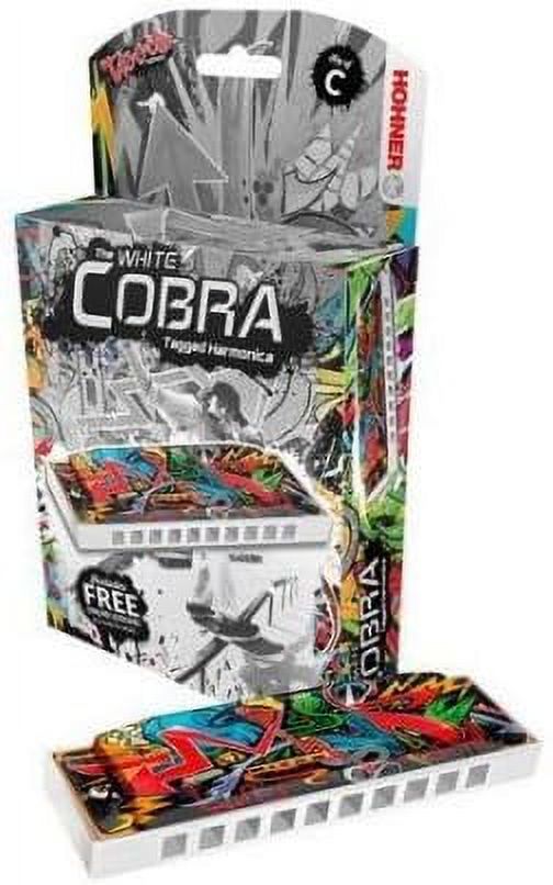 Hohner The White Cobra Tagged Diatonic Harmonicas Key of A