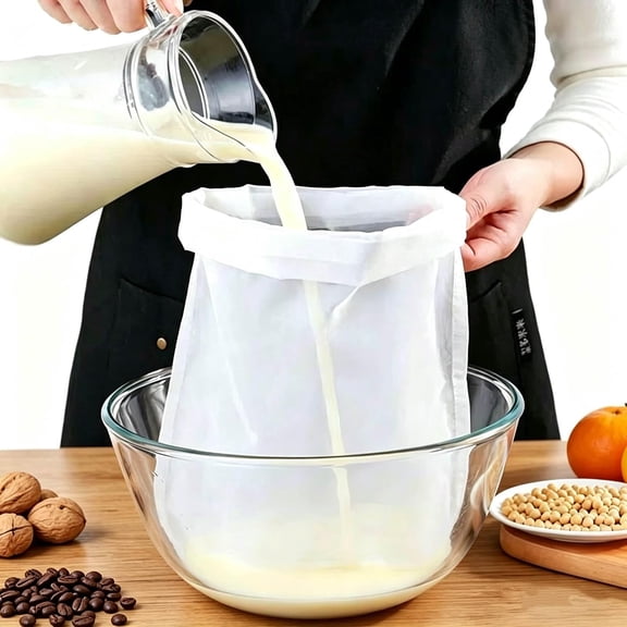 Hohome Reusable Ultra Fine Mesh Strainer Bag, 2Pcs Multi-Use