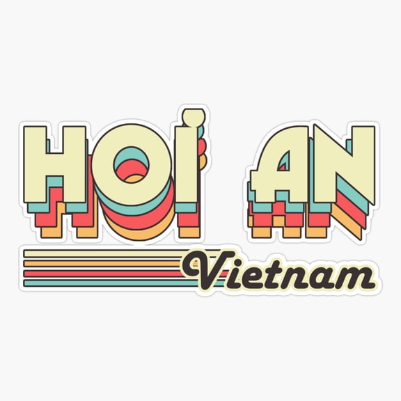 Hoi An City Travel Vinyl Decal Sticker