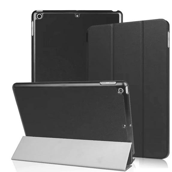Hoibon Case for iPad 9.7 Inch iPad 6th/5th Generation 2018 2017(Model: A1893 A1954 A1822 A1823) and for iPad Air 2 iPad Air Cover, Soft Back Auto Sleep/Wake For iPad 9.7" 2018 2017 - Black
