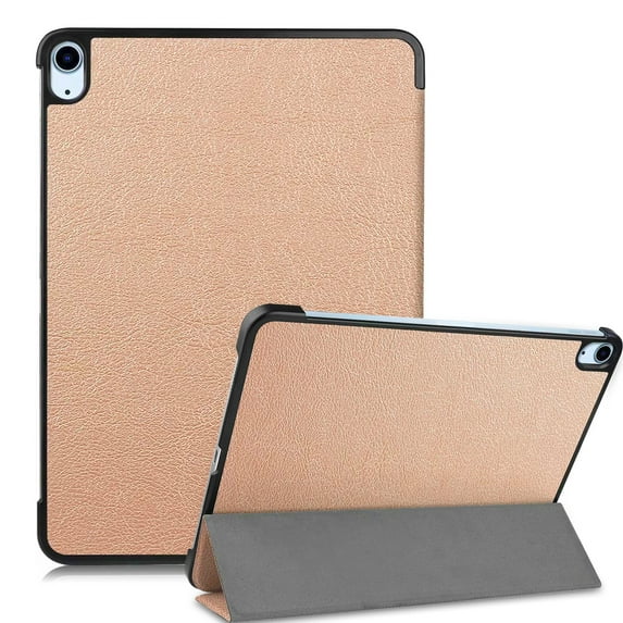 Hoibon Case for iPad Air 11 Inch Case (M3/M2-2025/2024),for iPad Air 5th Generation 2022/4th Gen 2020 10.9 Inch, Slim Hard Protective Case Magnetic Flip Cover with Auto Wake/Sleep - Rose Gold