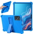 thumbnail image 1 of Hoibon Compatible with TABWEE Tablet 11 Inch Model T90 / for ApoloMedia EP1095T 11 inch SOFE Silicone Hybrid Shockproof Built in Kickstand Shell Cover for TABWEE Model T90 W90 11" Tablet (Blue), 1 of 6