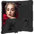 thumbnail image 1 of Hoibon Compatible With TCL NXTPAPER 11 Tablet Model 9466X6 2023 Model Case Heavy Duty Shockproof Rugged Protective with Kickstand Kids Friendly for TCL NXTPAPER 11 inch (Black), 1 of 8