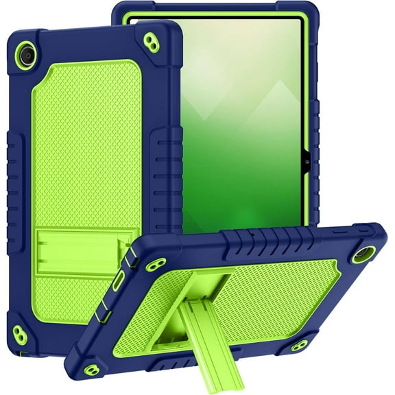 Hoibon for Onn Tablet Pro 11 inch 2023 Model: 100110027 Tablet Case Built in Stand Heavy Duty Hybrid Protective Case Hard Back Shell Case & Shoulder Strap for Walmart Onn Pro 11 - Navy Green