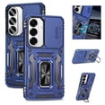 thumbnail image 1 of Hoibon Phone Case for Samsung Galaxy S26 Plus Case,[Slide Camera Cover][Kickstand] [Military Grade Protection] Shockproof Rugged Case for Samsung Galaxy S26 Plus - Blue, 1 of 7
